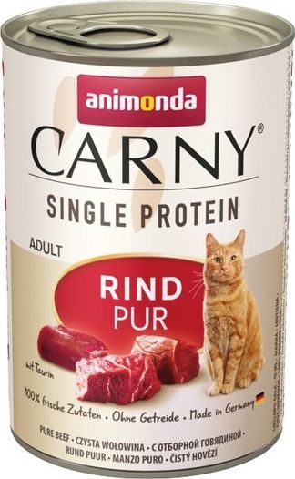 Animonda ANIMONDA KOT 400g SINGLE PROTEIN CARNY WOŁOWINA puszka /6 1