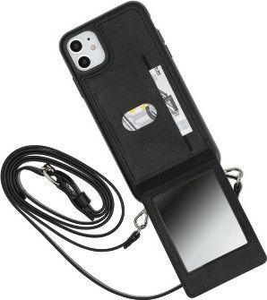 Hama FUTERAŁ GSM CROSS BODY Z LUSTERKIEM DO IPHONE 11, CZARNE 1