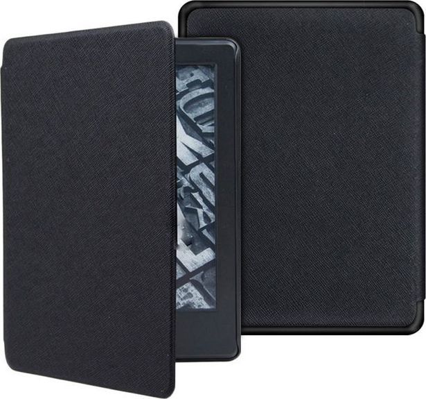 Pokrowiec Alogy Smart Case Kindle Paperwhite 4 Czarny + Szkło 1