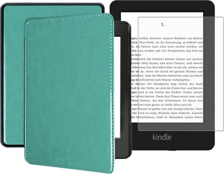 Pokrowiec Alogy do Kindle Paperwhite 4 + Szkło hartowane 1
