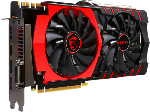 MSI GTX 980Ti GAMING 6G 箱付き MSI GeForce GTX 980Ti 6GB GDDR5 (384 bit) DVI, HDMI, 3x DP
