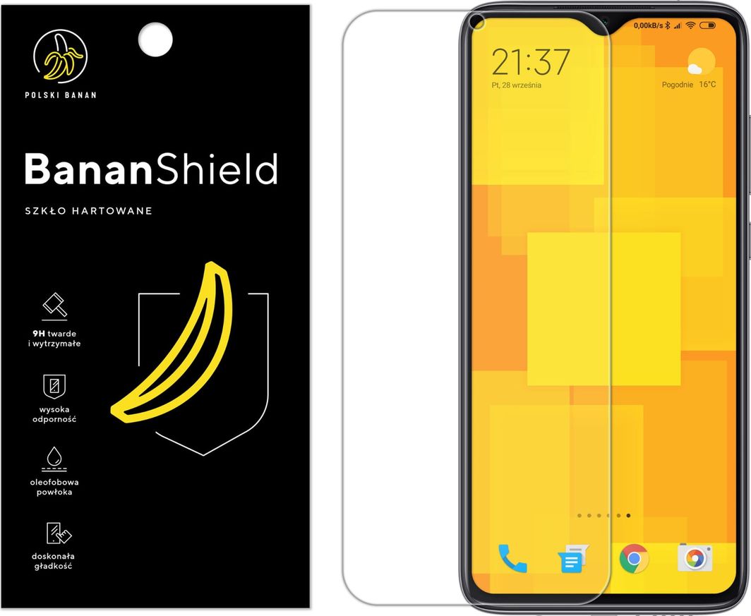 Polski Banan Szkło hartowane BananShield do Xiaomi Redmi Note 8 Pro 1