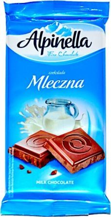 Terravita Czekolada - Mleczna 90g (Alpinella) 1