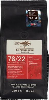 Kawa ziarnista Le Piantagioni del Caffe 78/22 250g 1
