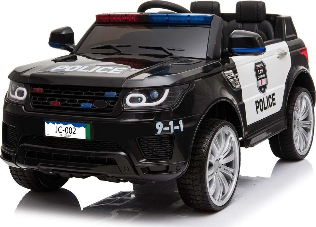 SuperToys AUTO SUV POLICYJNY NA AKUMULATOR, MIĘKKIE