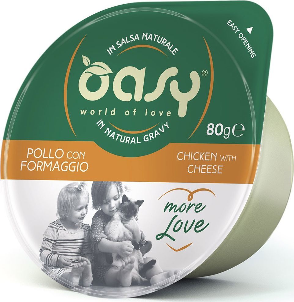 Oasy OASY KOT MORE LOVE KURCZAK/SER 70G MISECZ.OKM-7097 1