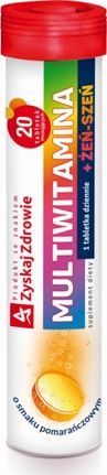 Zyskaj Zdrowie Multiwitamina + Żeń-szeń, 20 tabletek musujących 1