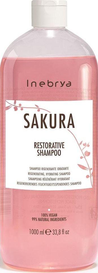Inebrya Sakura Wegański Szampon Wzmacniający 1000Ml 1