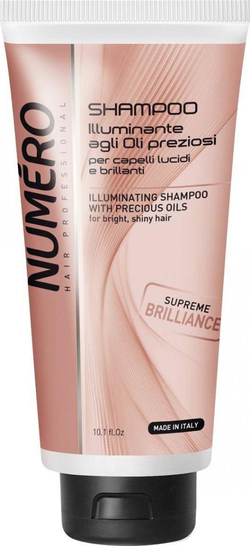 Numero NUMERO_Illuminating Shampoo With Precious Oils nabłyszczający szampon z olejkami szlachetnymi 300ml 1