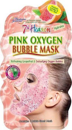 7-th Heaven Pink Oxygen maseczka bąbelkowa 1