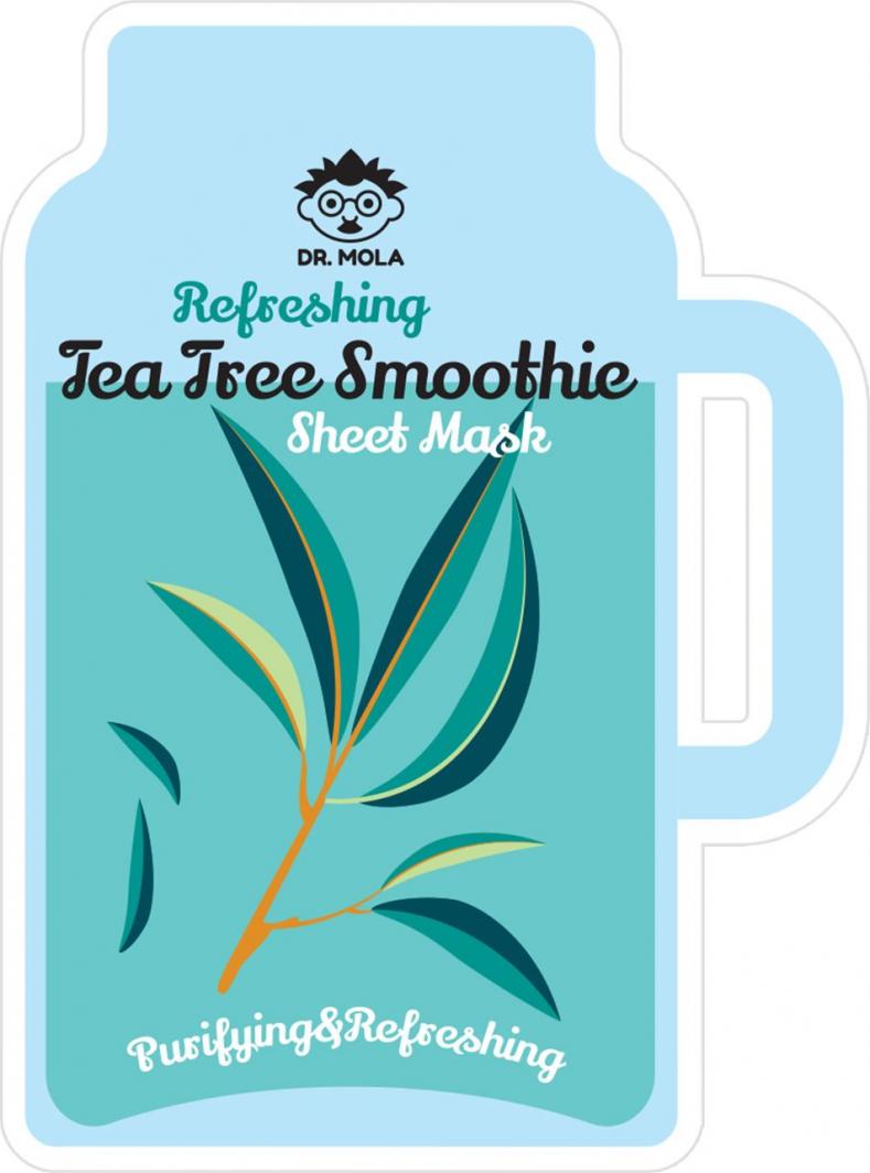 Mola Refreshing Tea Tree Smoothie maseczka 1