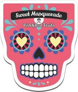 Mola Sweet masquarade maska Red & Pink Fruits 1