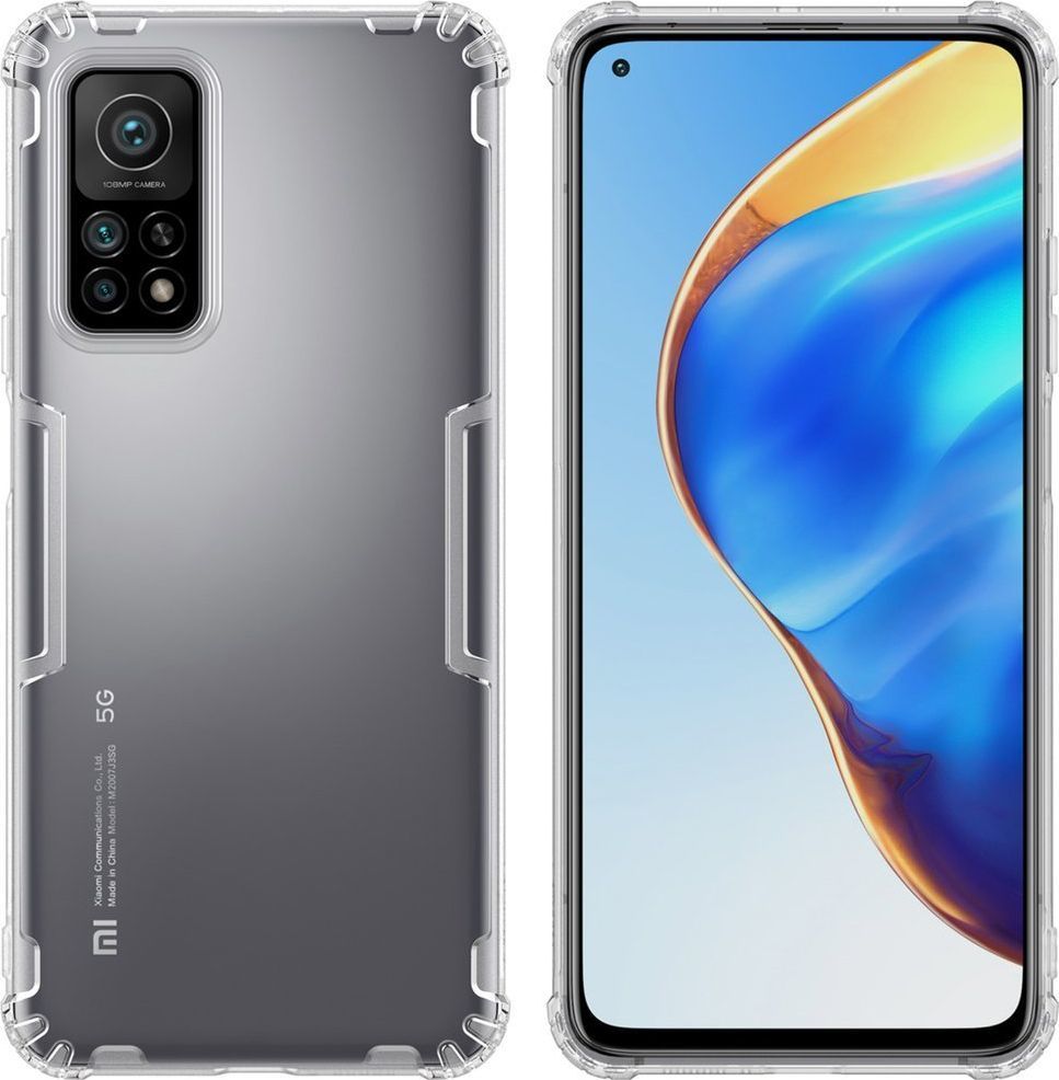 Nillkin Etui Nillkin Nature do Xiaomi Mi 10T 5G (Bezbarwne) uniwersalny 1