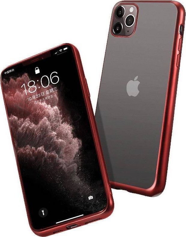 Partner Tele.com Futerał Forcell NEW ELECTRO MATT do IPHONE 12 MINI czerwony 1