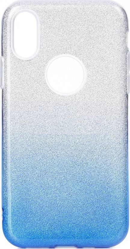 Partner Tele.com Futerał Forcell SHINING do IPHONE 12 PRO MAX transparent/niebieski 1