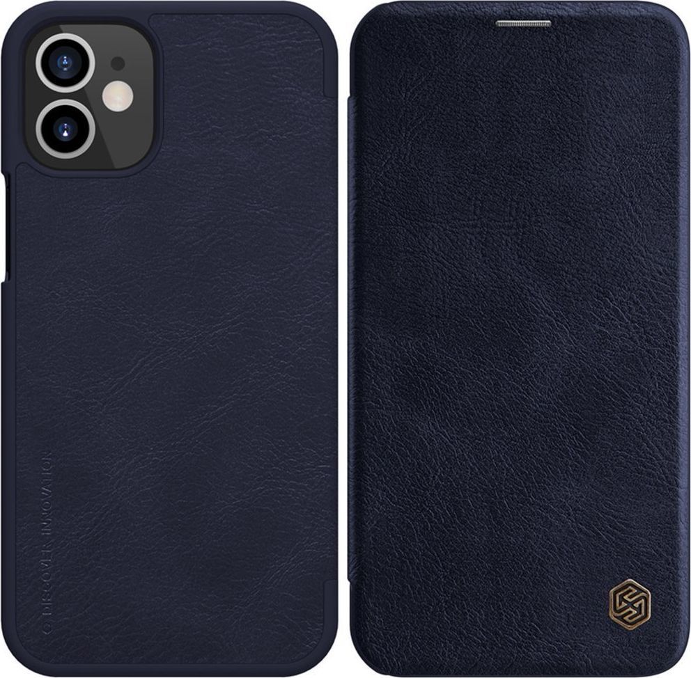 Nillkin Etui Nillkin QIN do Apple iPhone 12 Mini (Niebieskie) uniwersalny 1