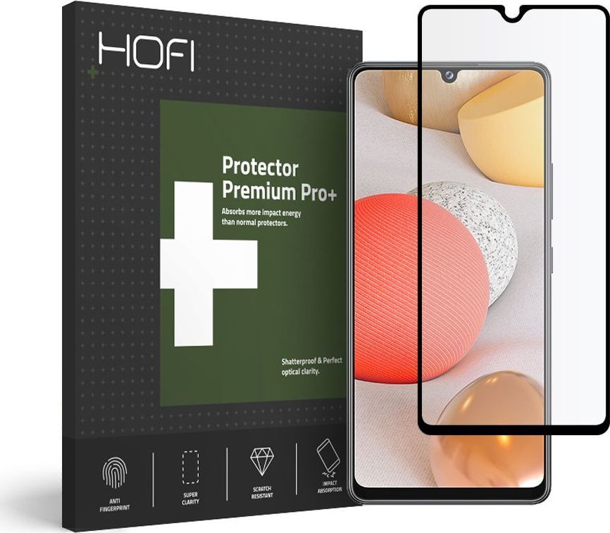 Hofi Glass SZKŁO HARTOWANE HOFI GLASS PRO+ GALAXY A42 5G BLACK 1