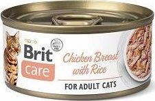 Brit BRIT CARE KOT pusz.70g PIERŚ KURY&RYŻ 1