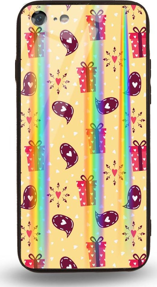 Mojworld Etui na Apple iPhone 7 / 8 - Rainbow Case - Gifts of love 1