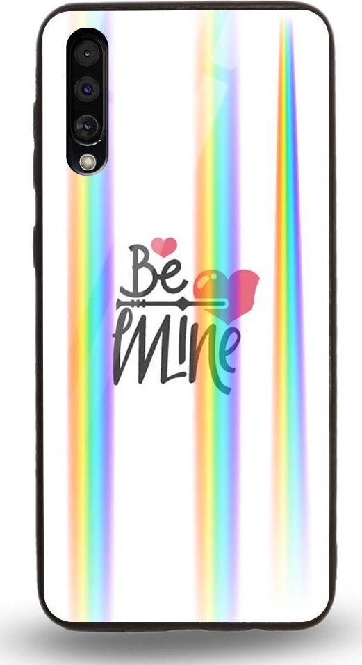 Mojworld Etui na Samsung A50 - Rainbow Case - Be Mine 1