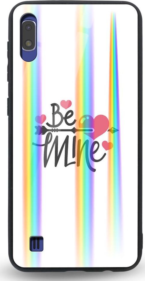 Mojworld Etui na Samsung A10 - Rainbow Case - Be Mine 1