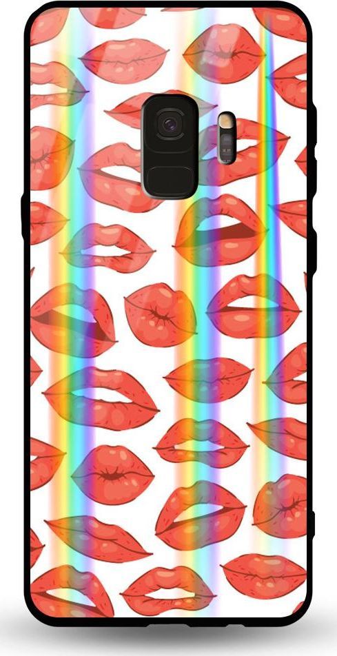 Mojworld Etui na Samsung S9 - Rainbow Case - Much Kiss 1