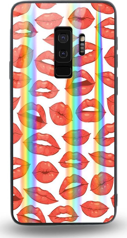 Mojworld Etui na Samsung S9 Plus - Rainbow Case - Much Kiss 1