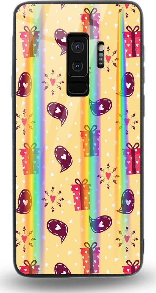 Mojworld Etui na Samsung S9 Plus - Rainbow Case - Gifts of love 1