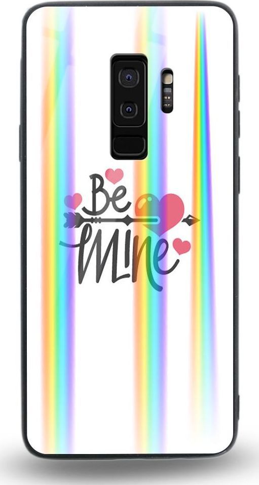 Mojworld Etui na Samsung S9 Plus - Rainbow Case - Be Mine 1