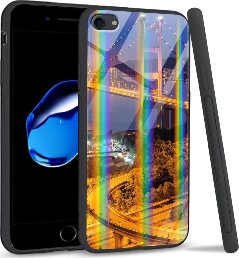 Mojworld Etui na Apple iPhone 7 / 8 - Rainbow Series - Amazon Parrot 1