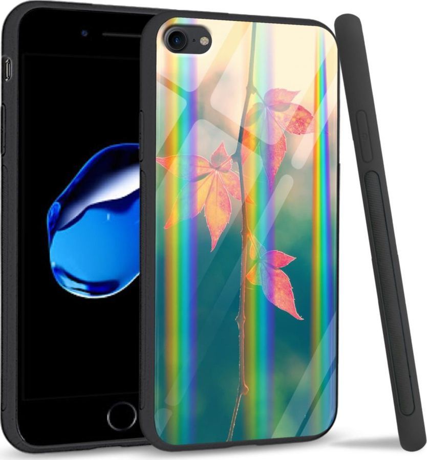 Mojworld Etui na Apple iPhone 7 / 8 - Rainbow Series - Autumn Leaves 1