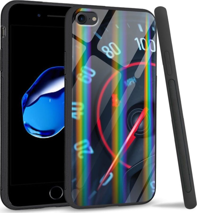 Mojworld Etui na Apple iPhone 7 / 8 - Rainbow Series - Need for speed 1
