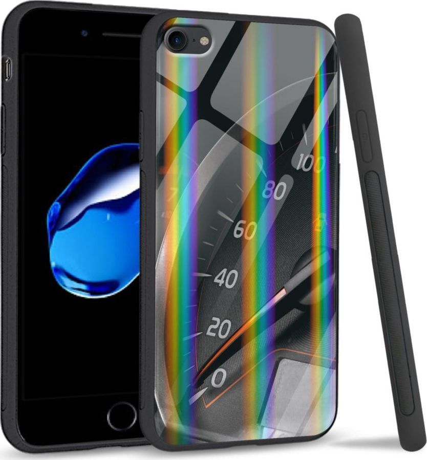 Mojworld Etui na Apple iPhone 7 / 8 - Rainbow Series - Speed Limit 1