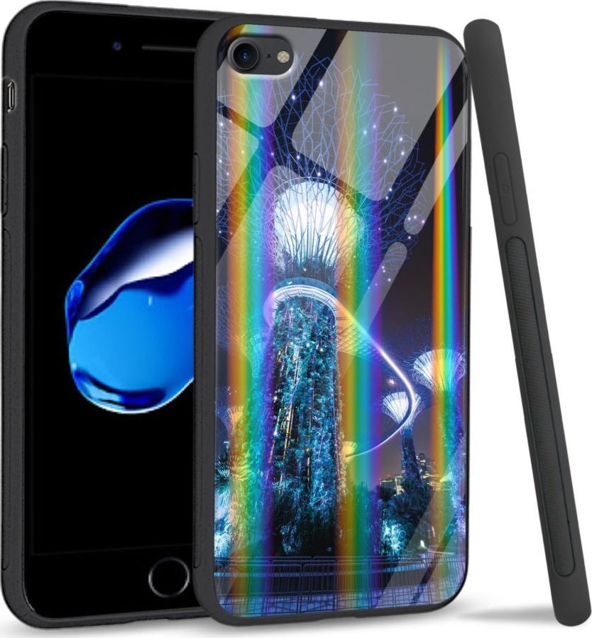 Mojworld Etui na Apple iPhone 7 / 8 - Rainbow Series - Architectural Marvel 1
