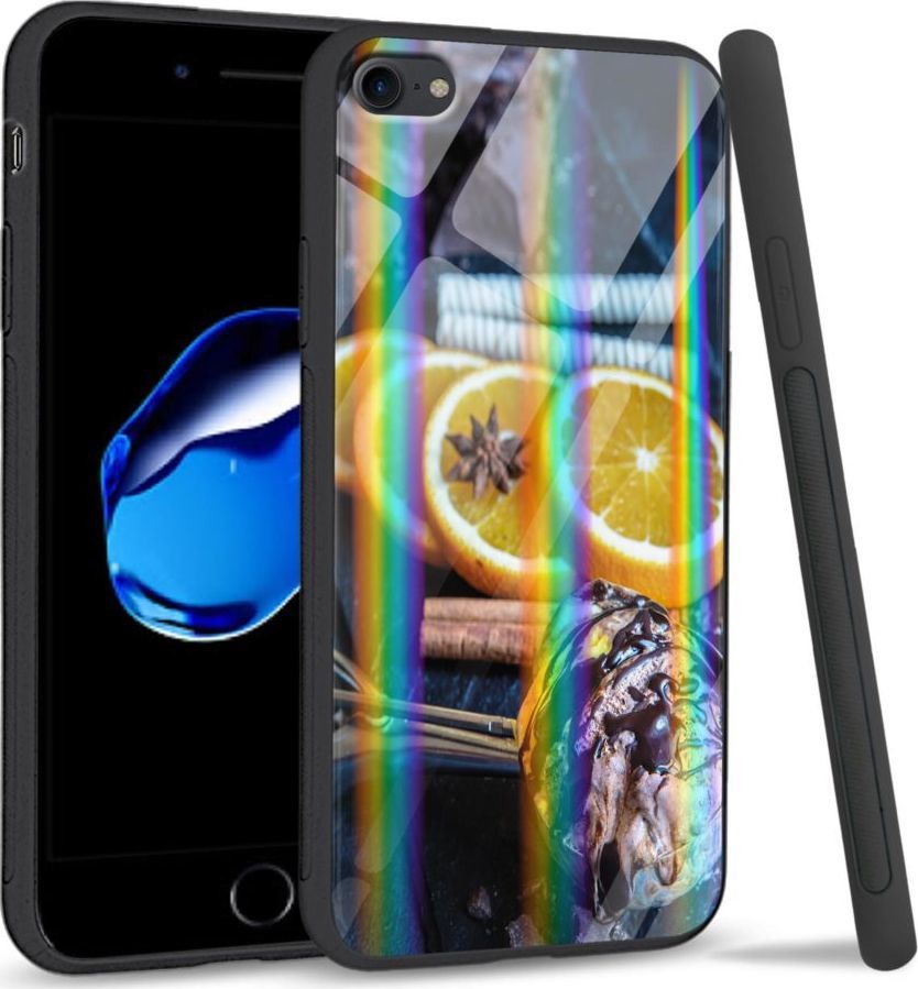 Mojworld Etui na Apple iPhone 7 / 8 - Rainbow Series - Choco lemon 1