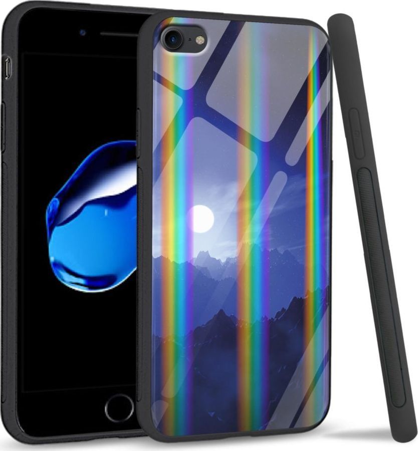 Mojworld Etui na Apple iPhone 7 / 8 - Rainbow Series - Blue night 1