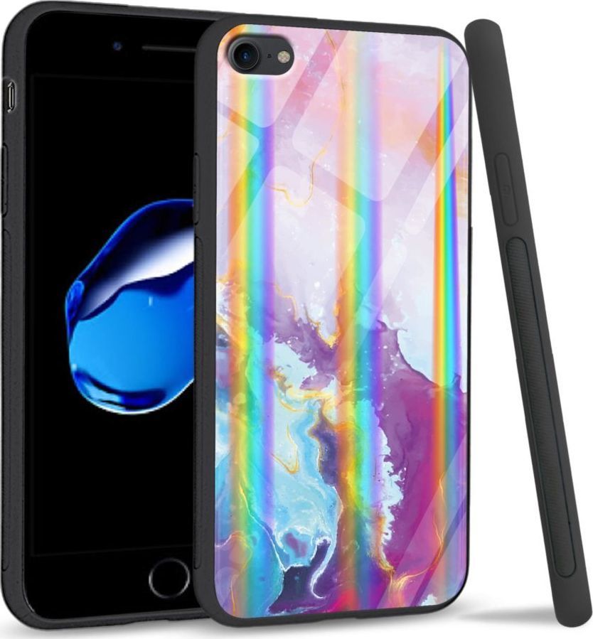 Mojworld Etui na Apple iPhone 7 / 8 - Rainbow Series - Beautiful abstract 1