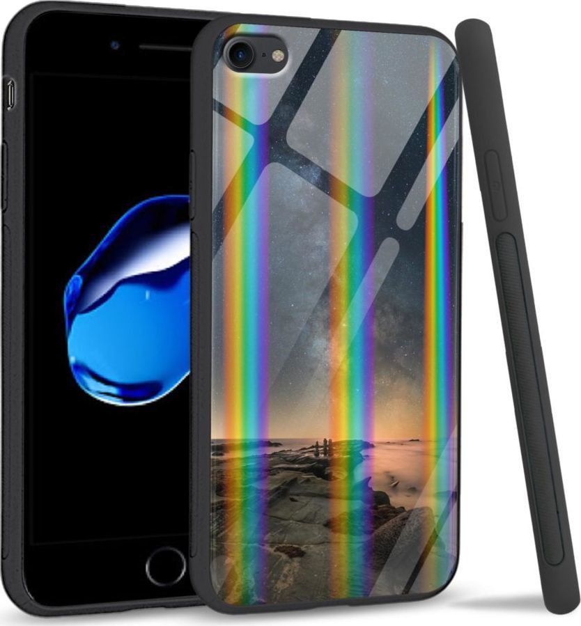 Mojworld Etui na Apple iPhone 7 / 8 - Rainbow Series - Stary night rocks 1
