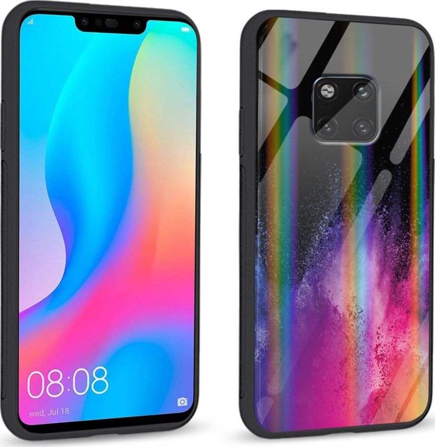 Mojworld Etui na Huawei Mate 20 Pro - Rainbow Series - Splash Colors 1