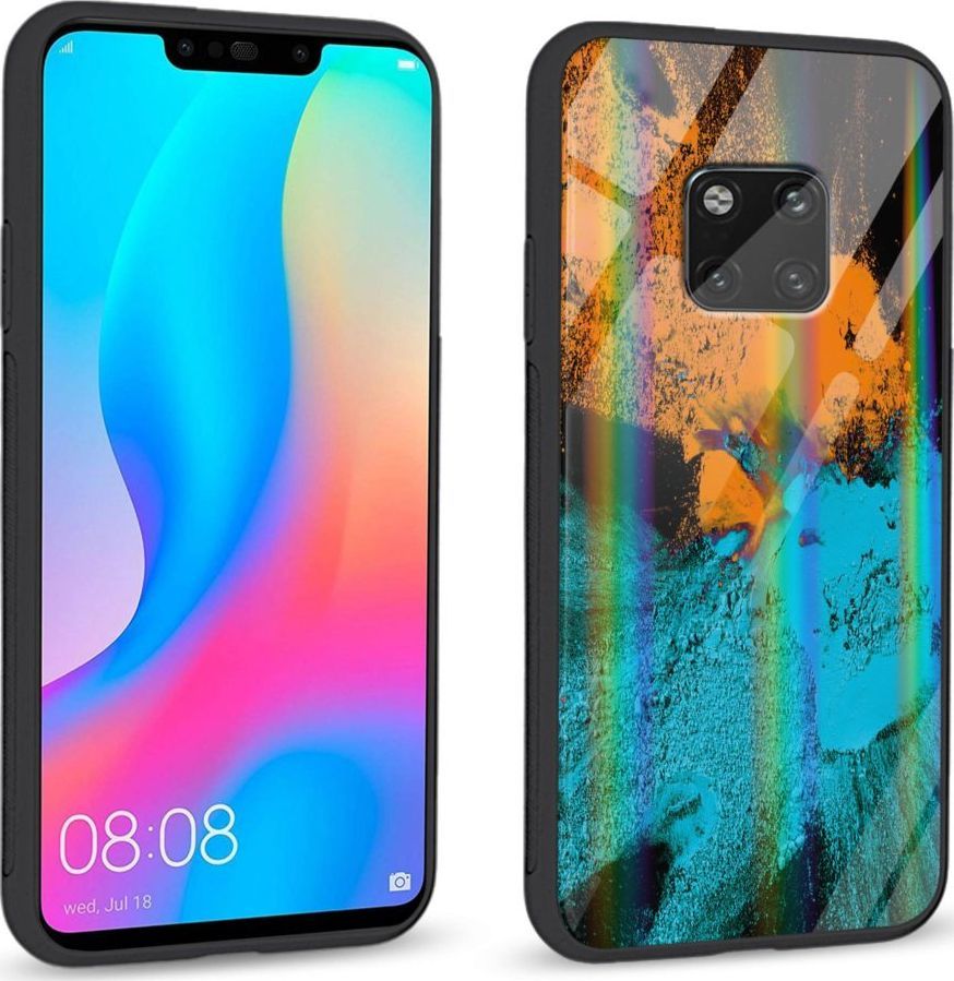 Mojworld Etui na Huawei Mate 20 Pro - Rainbow Series - Color Mix 1