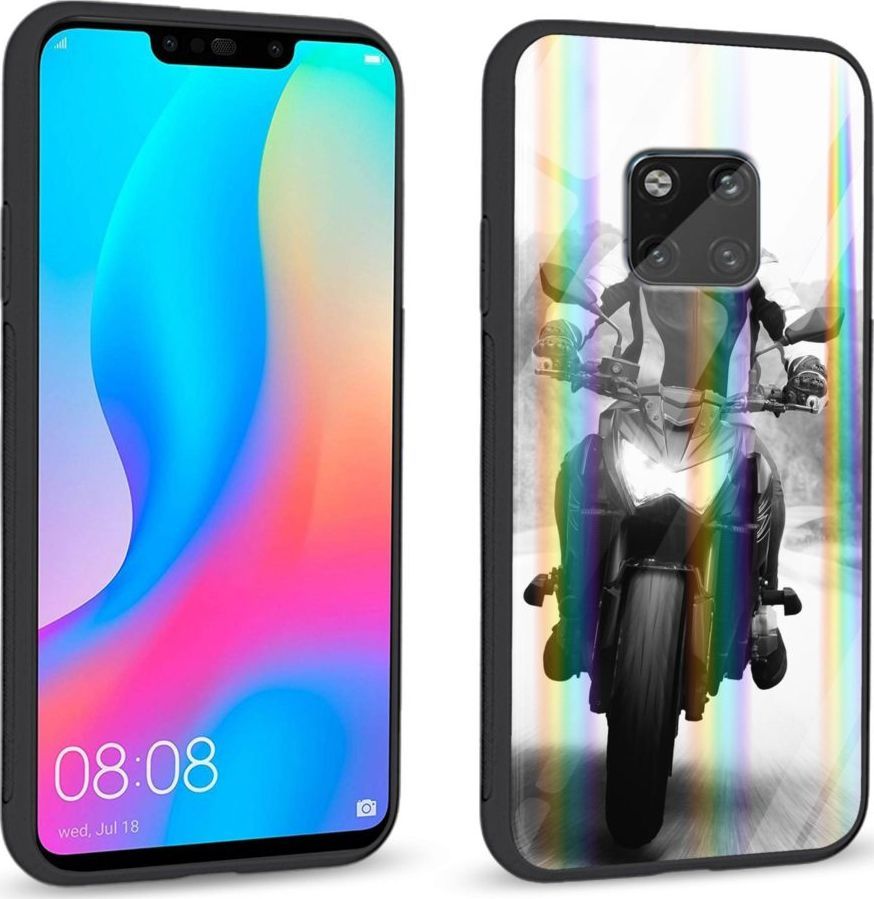Mojworld Etui na Huawei Mate 20 Pro - Rainbow Series - Racer 1