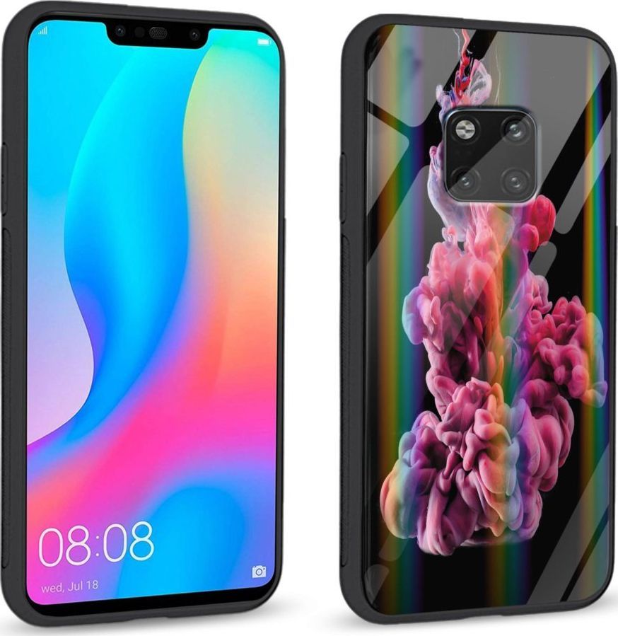 Mojworld Etui na Huawei Mate 20 Pro - Rainbow Series - Water smoke 1
