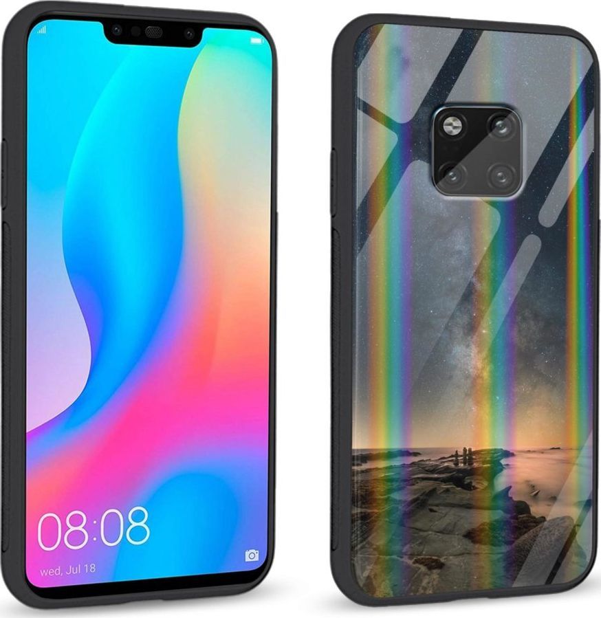 Mojworld Etui na Huawei Mate 20 Pro - Rainbow Series - Stary night rocks 1