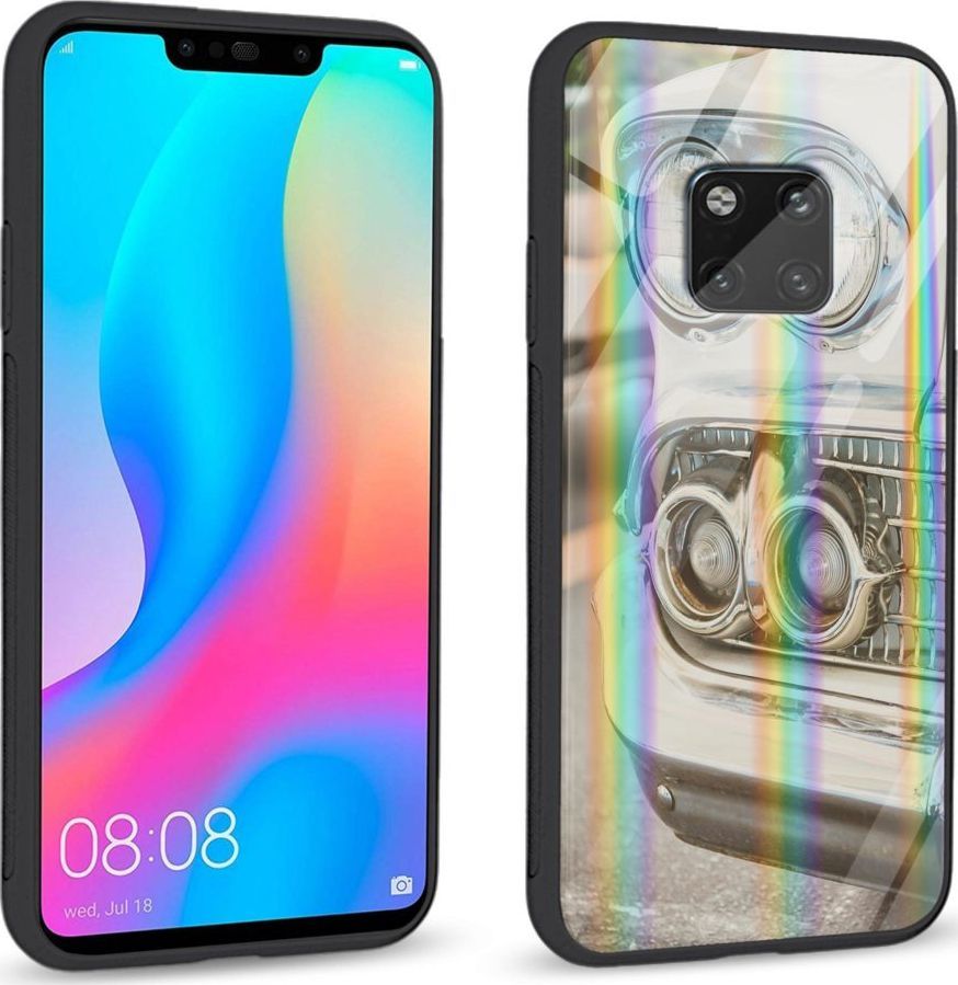 Mojworld Etui na Huawei Mate 20 Pro - Rainbow Series - Vintage 1