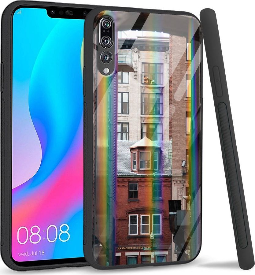 Mojworld Etui na Huawei P20 Pro - Rainbow Series - Alley 1