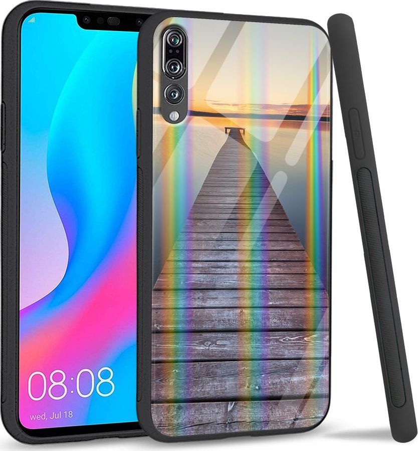 Mojworld Etui na Huawei P20 Pro - Rainbow Series - Pier 1