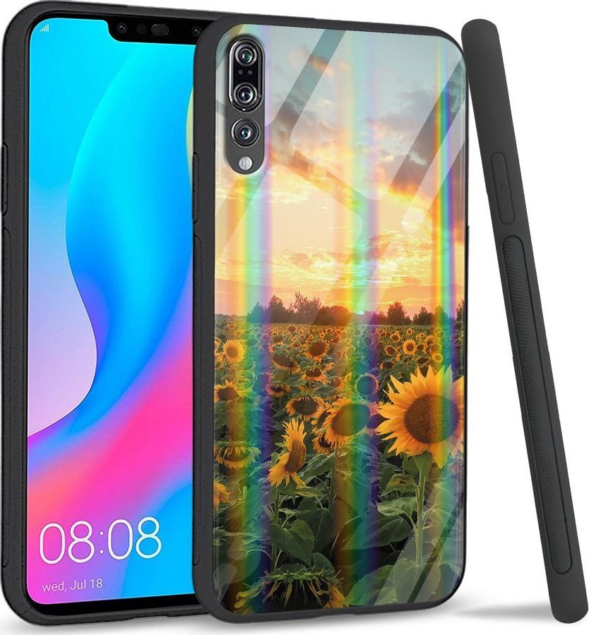 Mojworld Etui na Huawei P20 Pro - Rainbow Series - Bridges 1