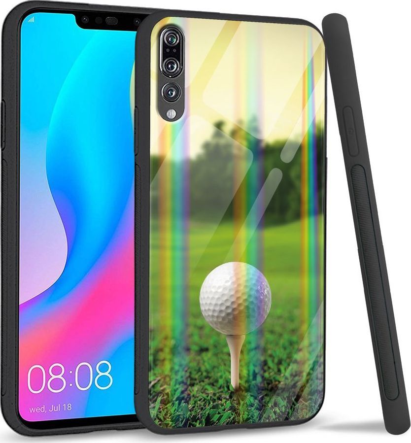 Mojworld Etui na Huawei P20 Pro - Rainbow Series - Golf 1