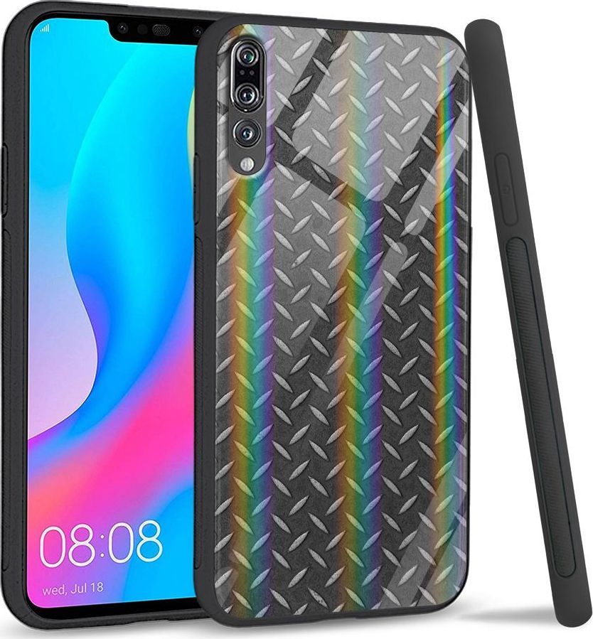 Mojworld Etui na Huawei P20 Pro - Rainbow Series - Metal 1