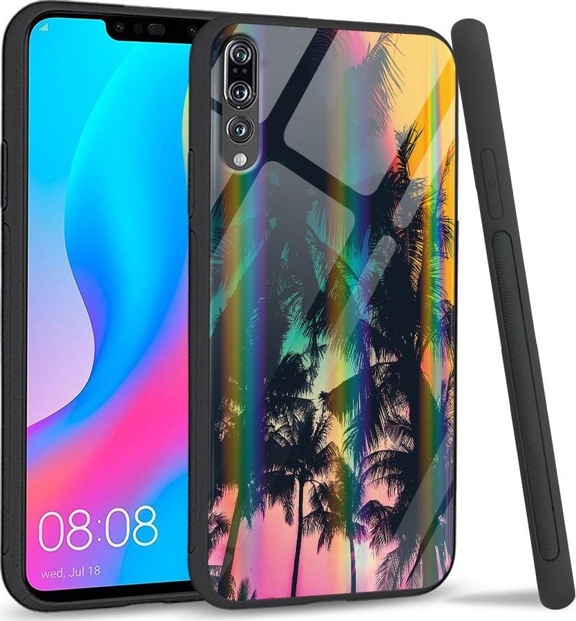 Mojworld Etui na Huawei P20 Pro - Rainbow Series - Trance 1